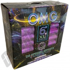 OMG 6 Inch XL Special Effects Canister Shells 24ct (New For 2023)